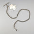Circa 1919 British Antique Sterling Silver Albert Chain, 53g, Sterling Silver Medal Fob